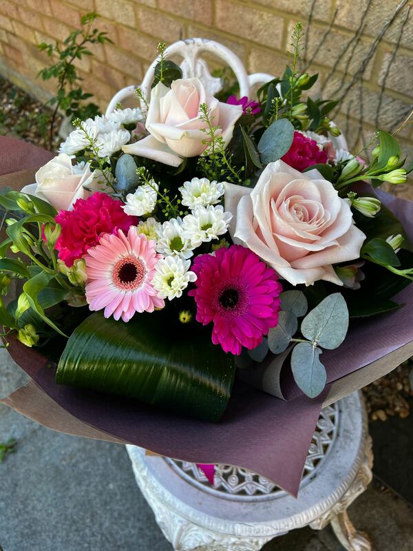 Flowers delivered to customer