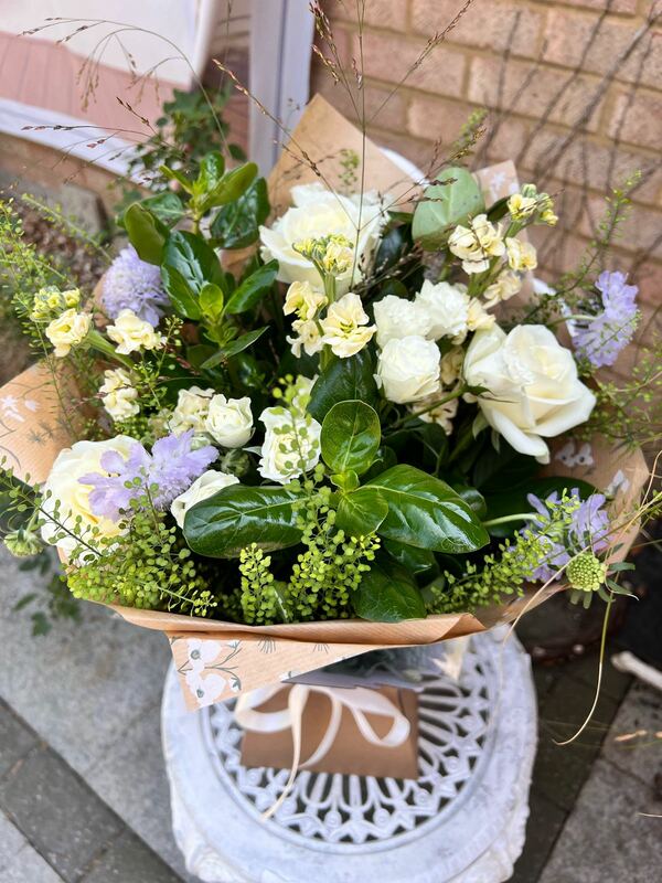 Flowers delivered to customer