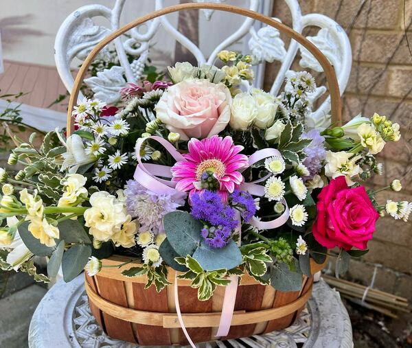 Flowers delivered to customer