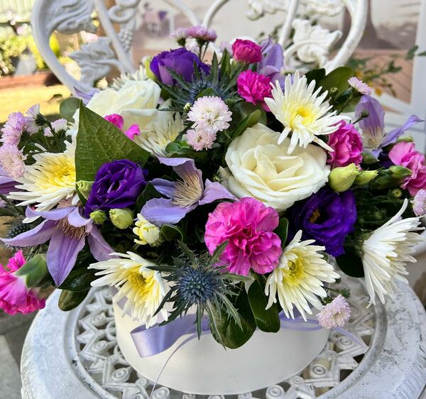 Flowers delivered to customer