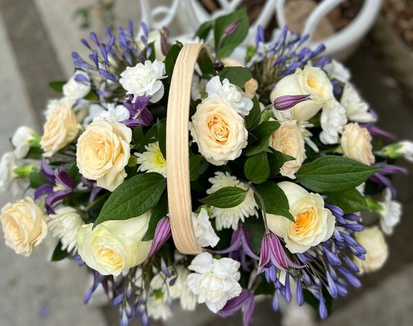 Flowers delivered to customer