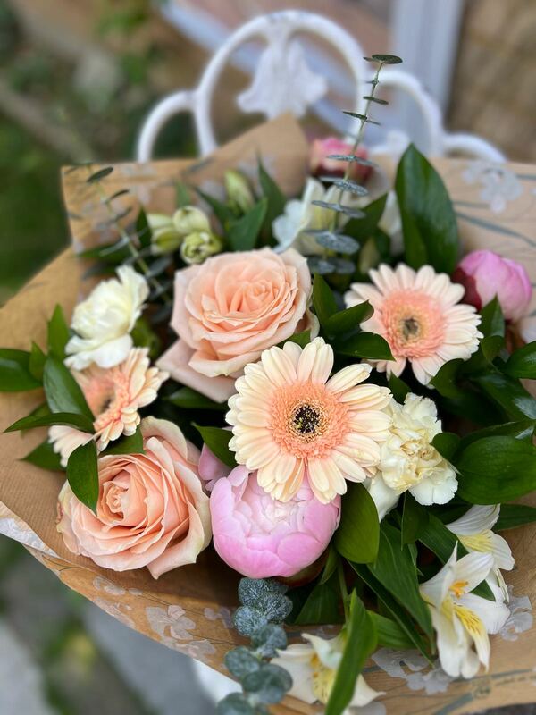 Flowers delivered to customer
