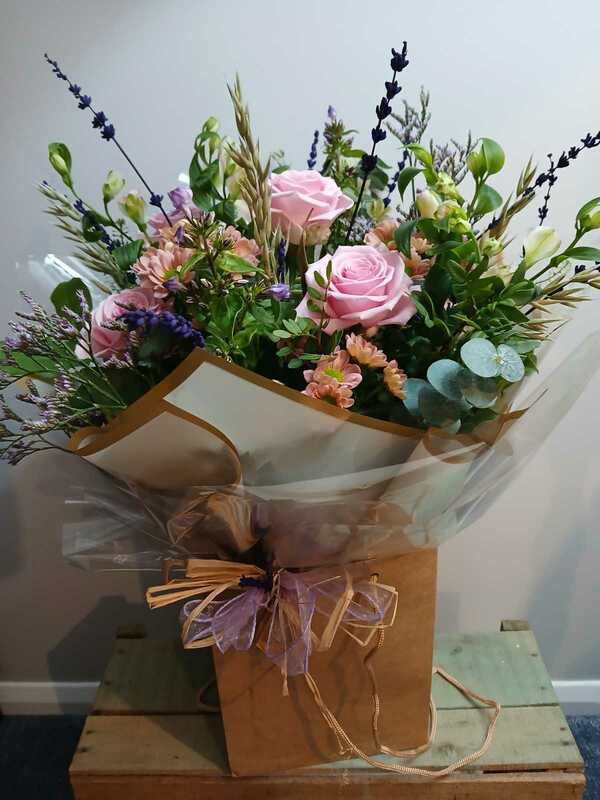Flowers delivered to customer