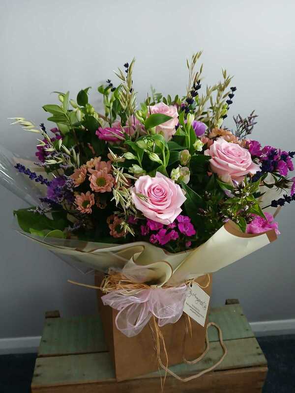 Flowers delivered to customer