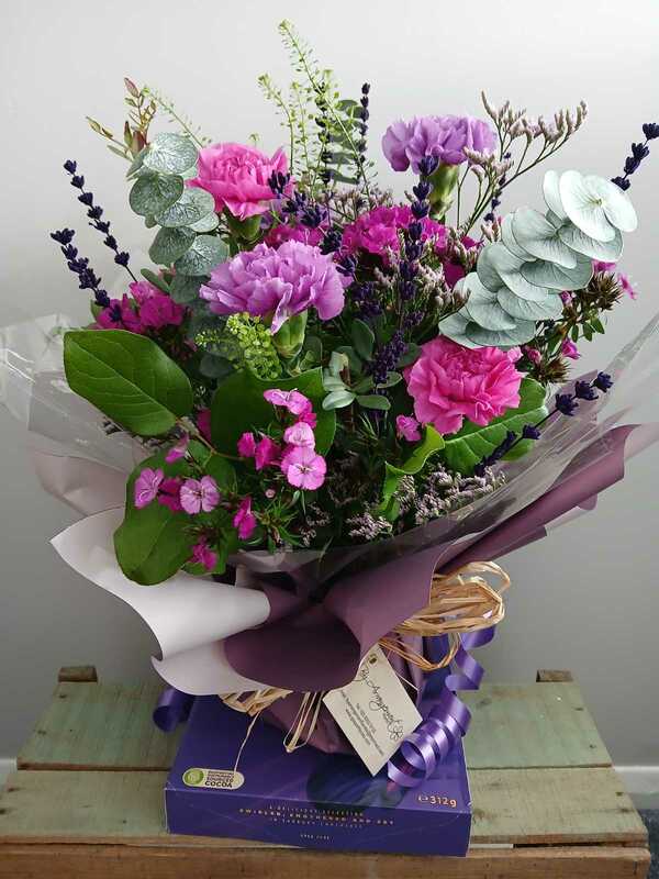 Flowers delivered to customer