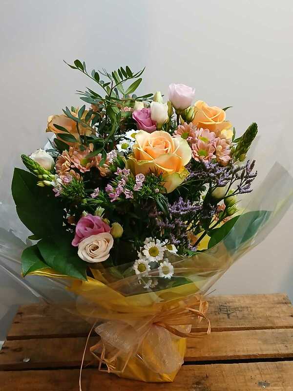 Flowers delivered to customer