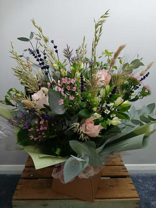 Flowers delivered to customer