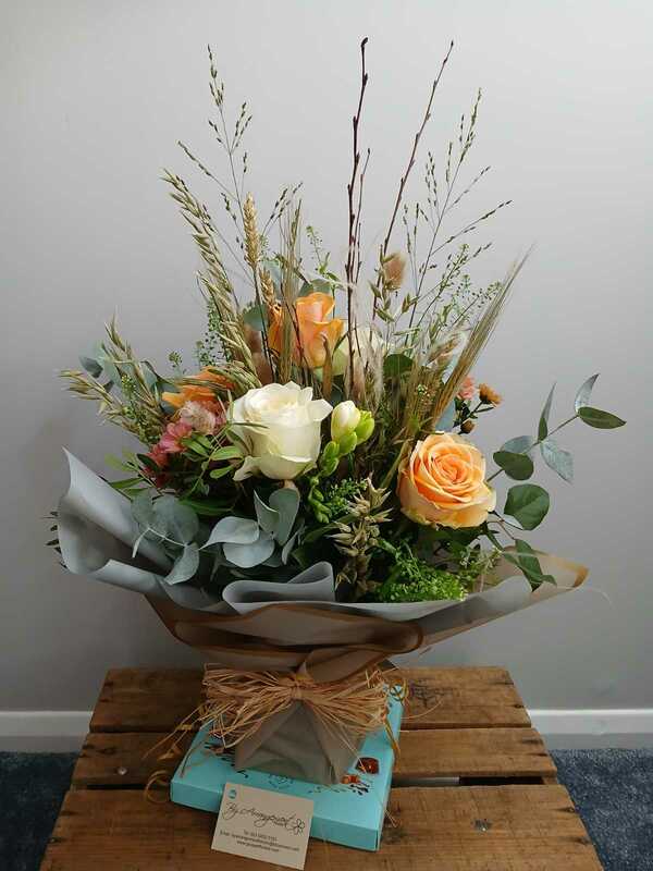 Flowers delivered to customer