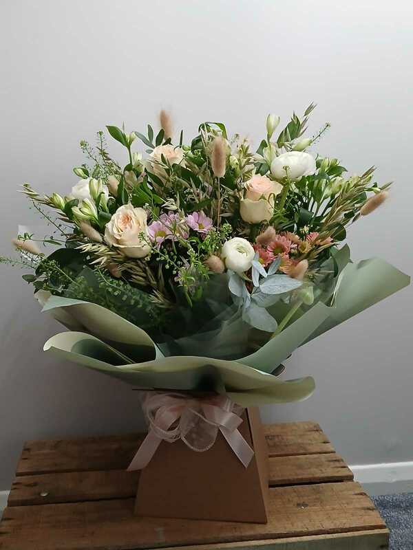 Flowers delivered to customer