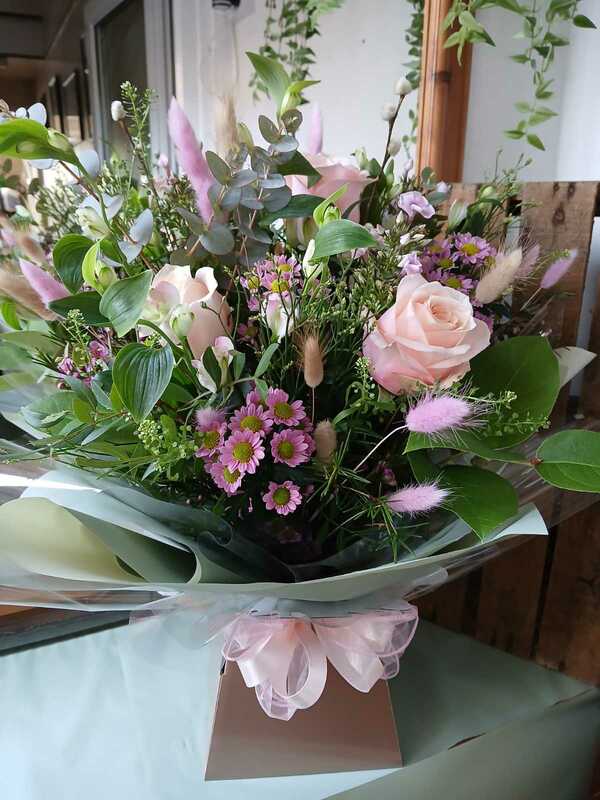 Flowers delivered to customer