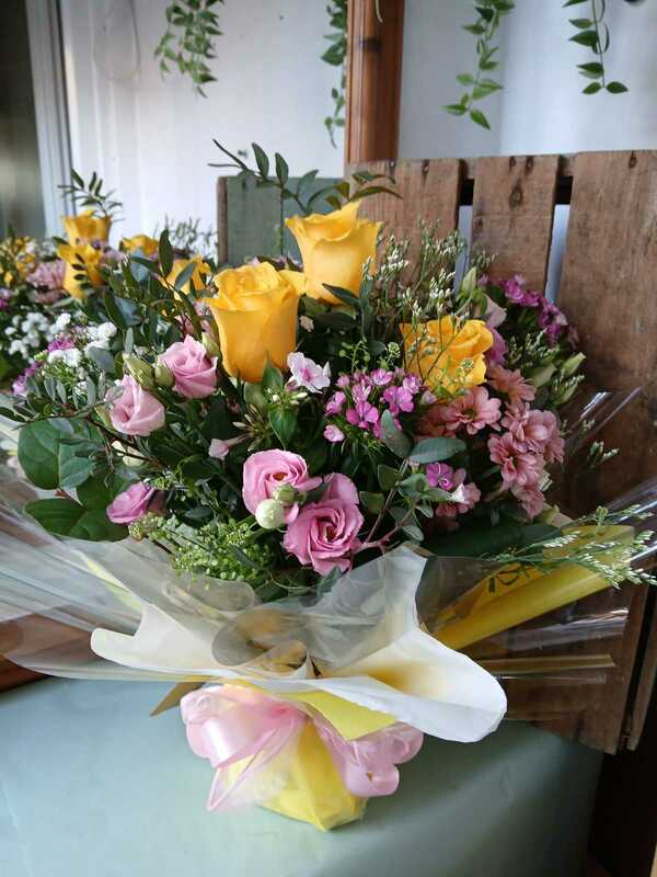 Flowers delivered to customer