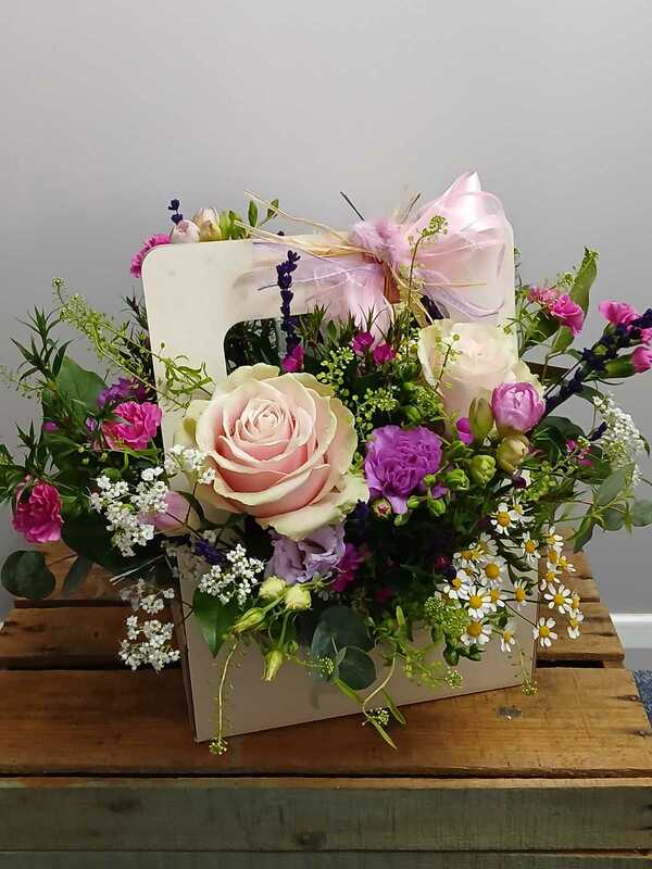 Flowers delivered to customer