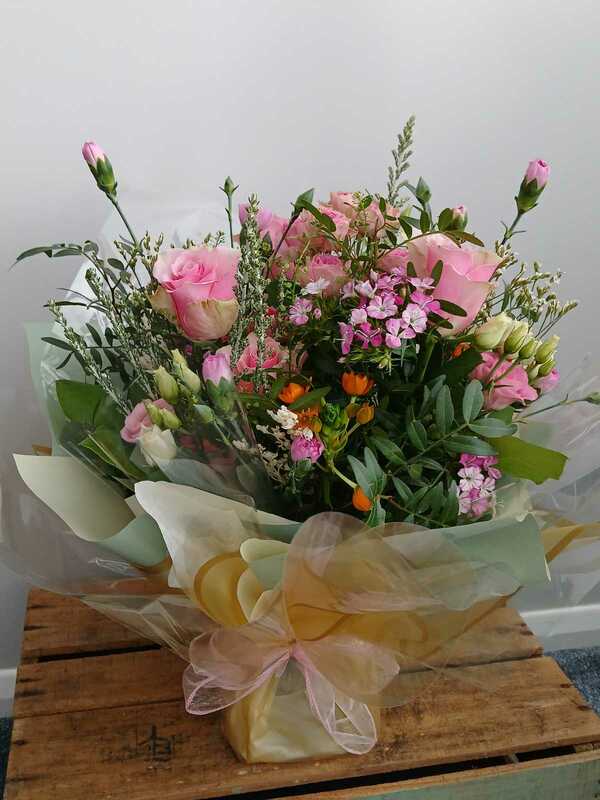 Flowers delivered to customer