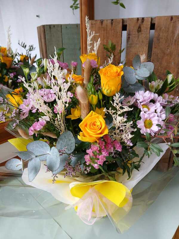 Flowers delivered to customer