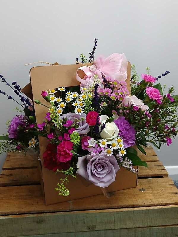 Flowers delivered to customer