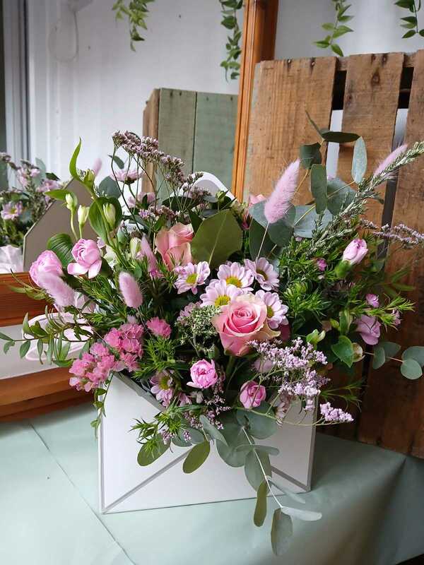 Flowers delivered to customer