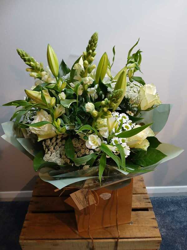 Flowers delivered to customer