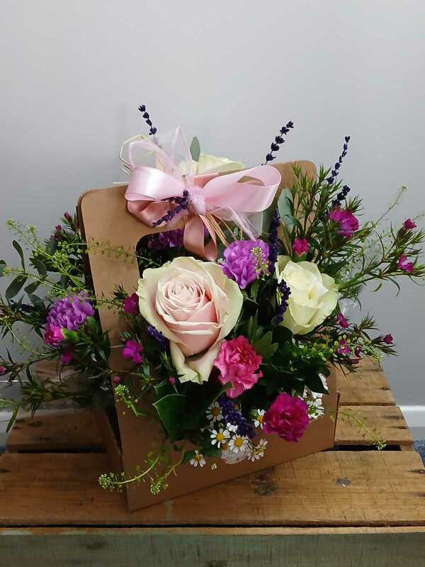 Flowers delivered to customer