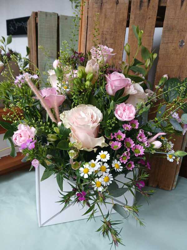 Flowers delivered to customer