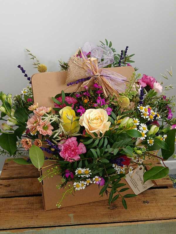 Flowers delivered to customer