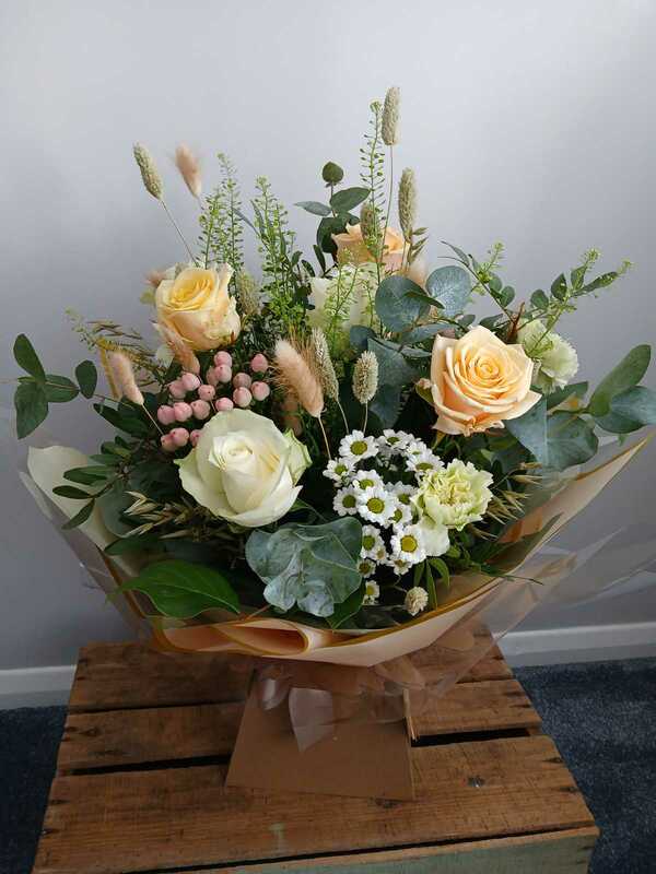 Flowers delivered to customer