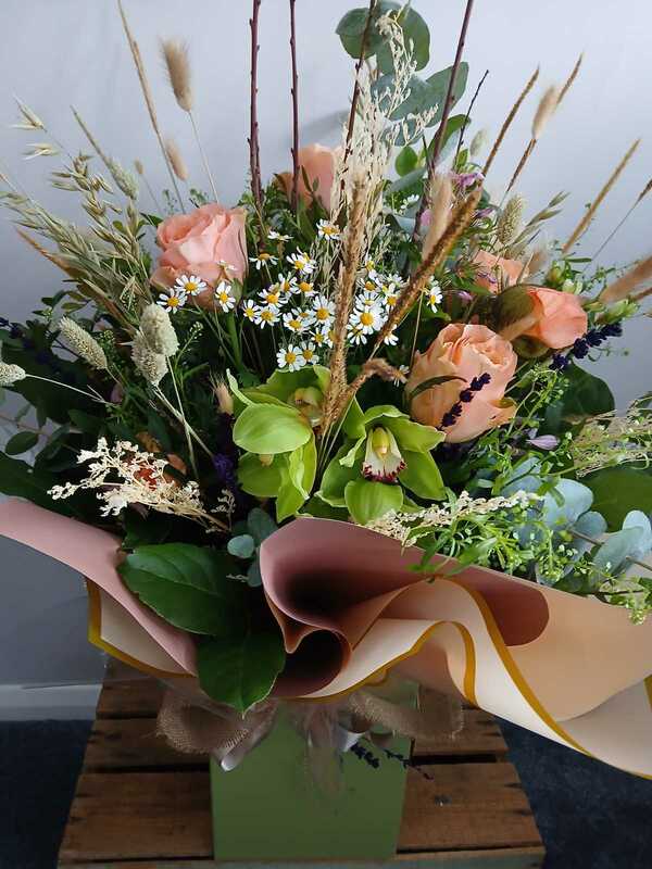Flowers delivered to customer