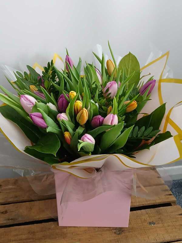 Flowers delivered to customer