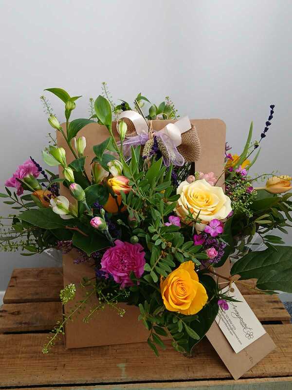 Flowers delivered to customer