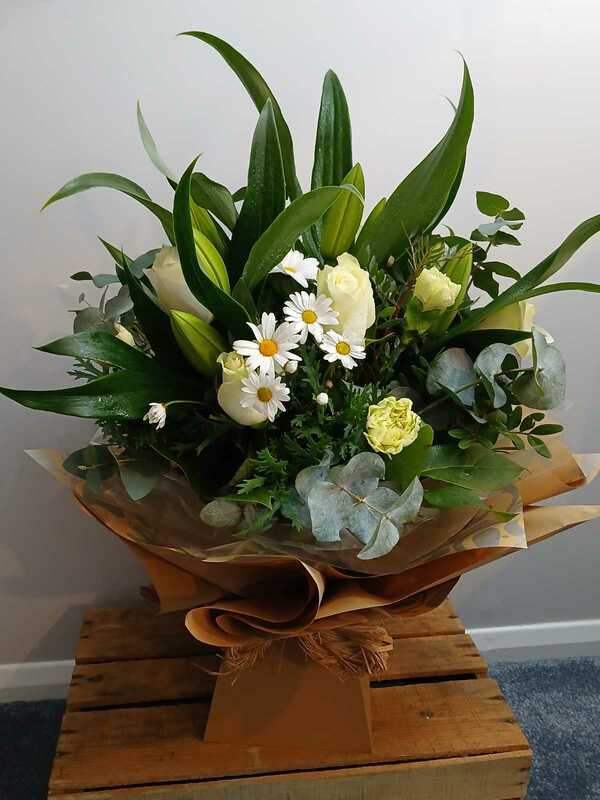 Flowers delivered to customer