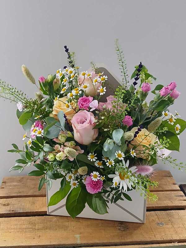 Flowers delivered to customer