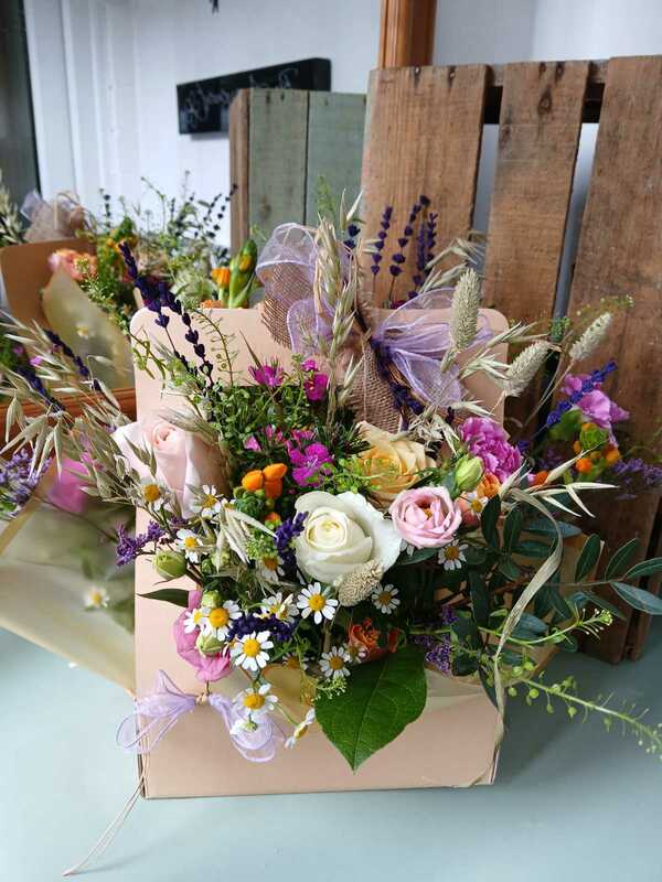 Flowers delivered to customer