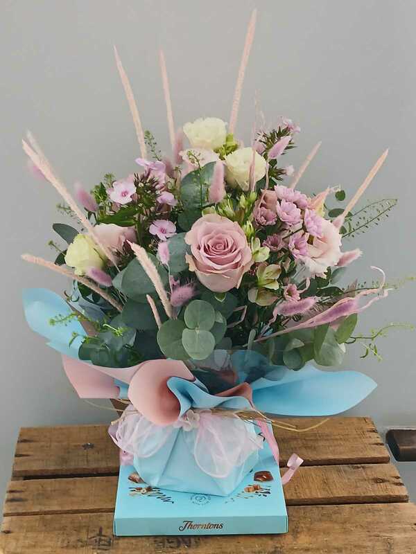 Flowers delivered to customer