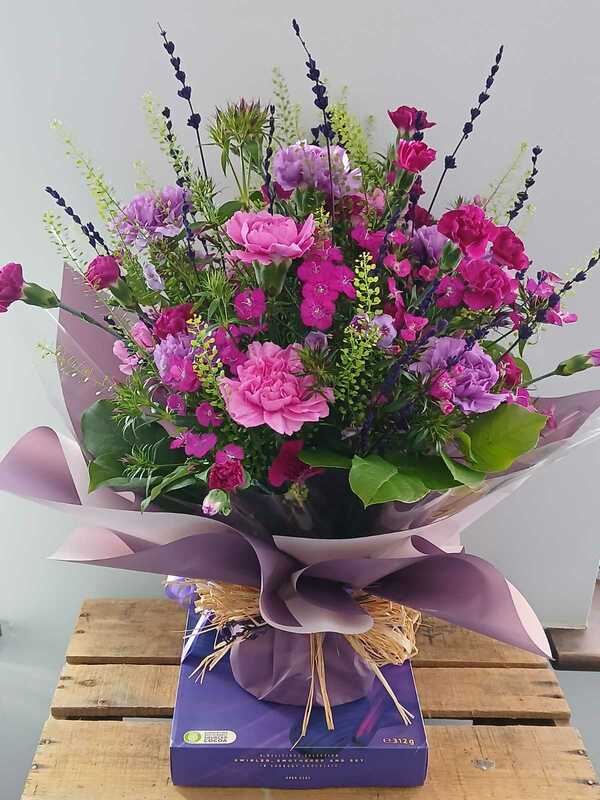 Flowers delivered to customer