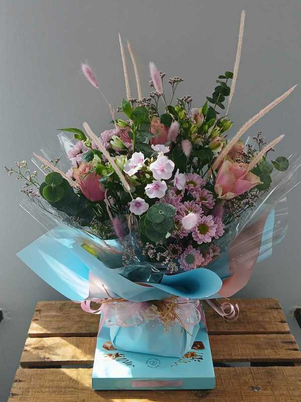 Flowers delivered to customer