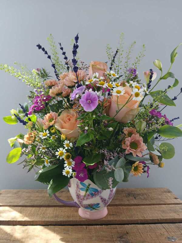 Flowers delivered to customer