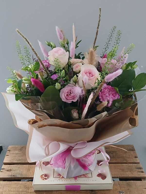 Flowers delivered to customer