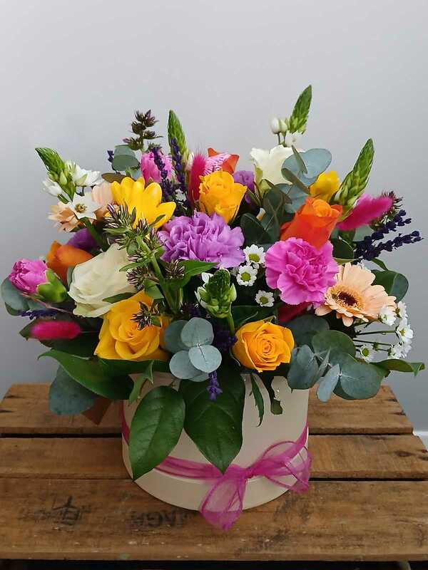 Flowers delivered to customer
