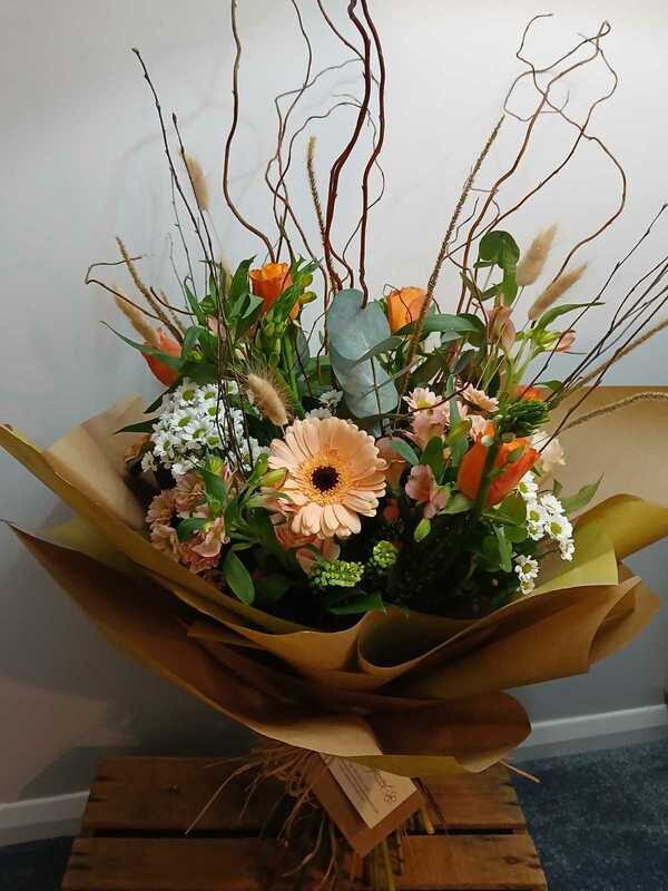 Flowers delivered to customer