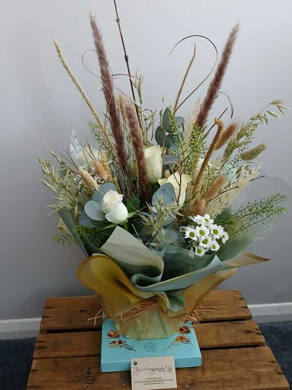 Flowers delivered to customer