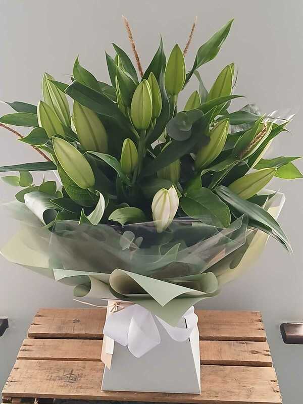 Flowers delivered to customer