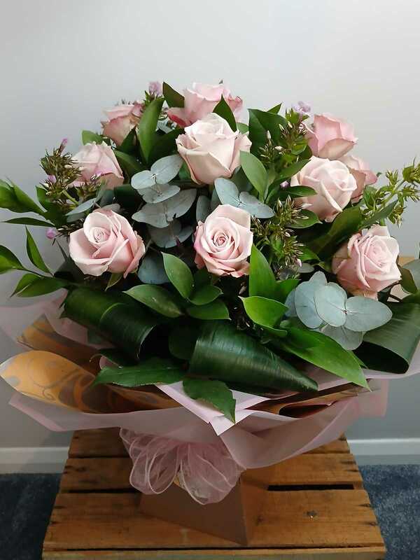 Flowers delivered to customer