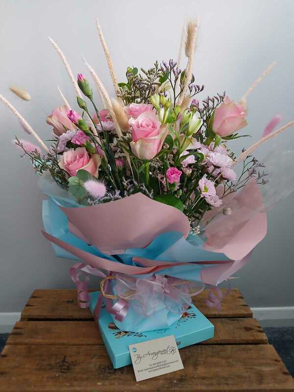 Flowers delivered to customer
