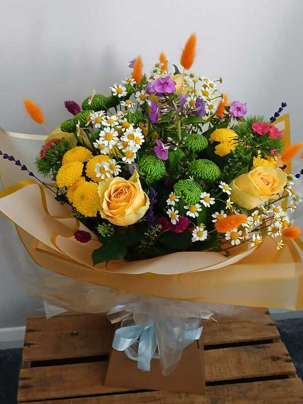Flowers delivered to customer