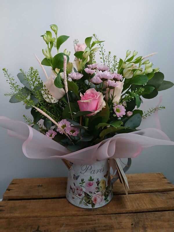 Flowers delivered to customer