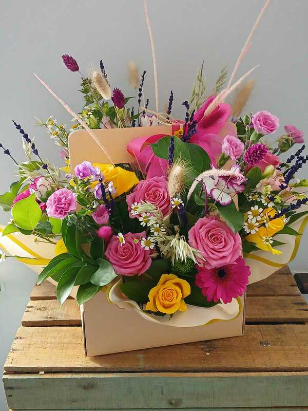 Flowers delivered to customer