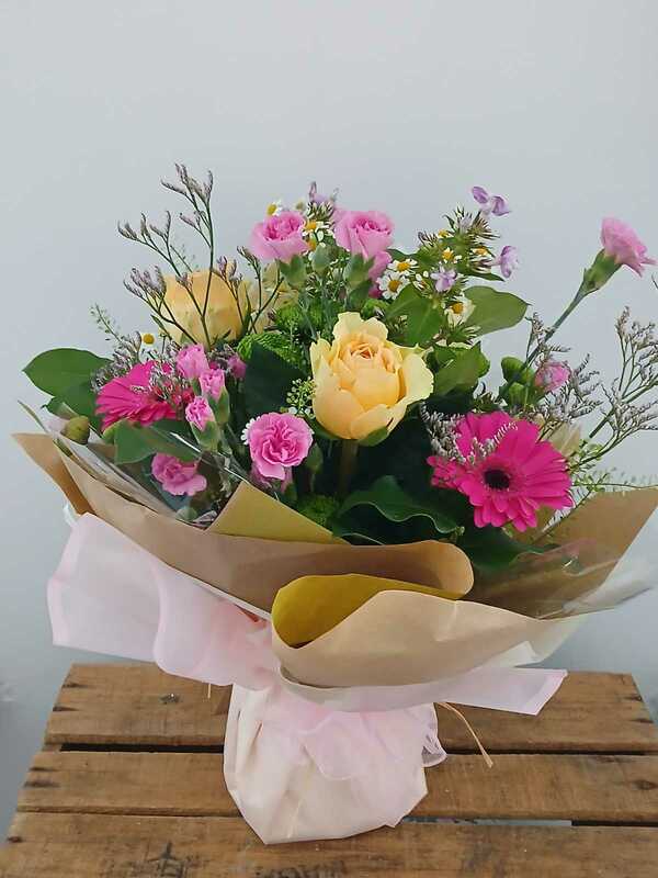 Flowers delivered to customer