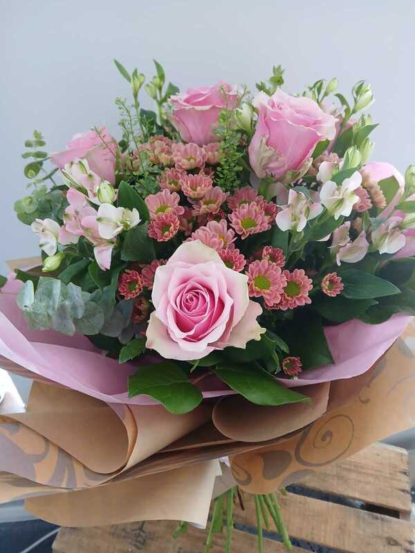 Flowers delivered to customer