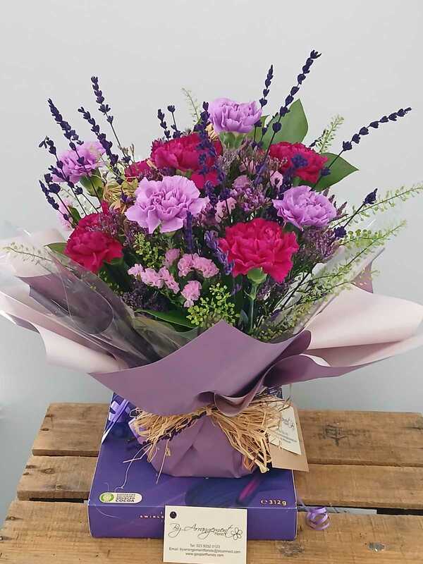Flowers delivered to customer