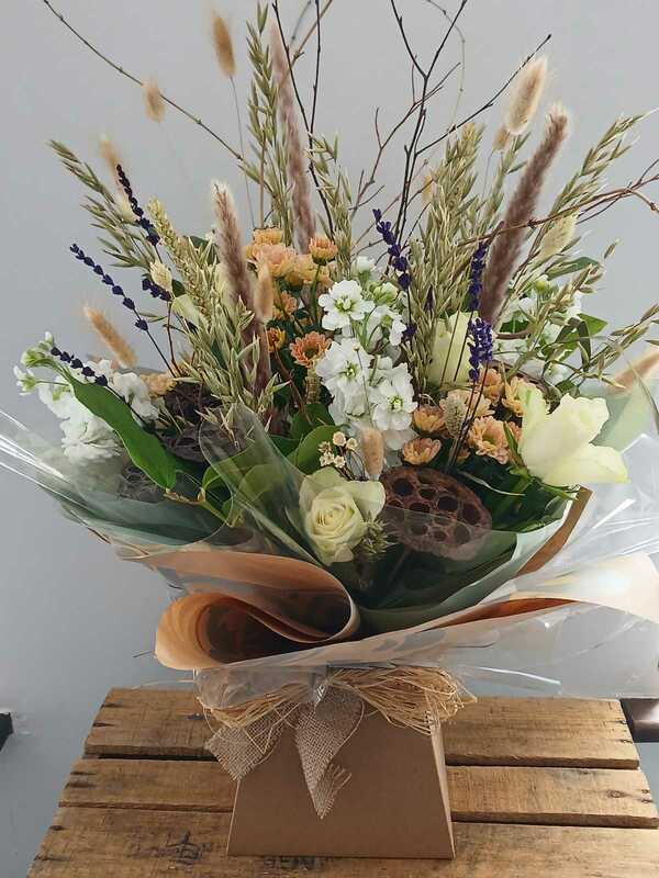 Flowers delivered to customer