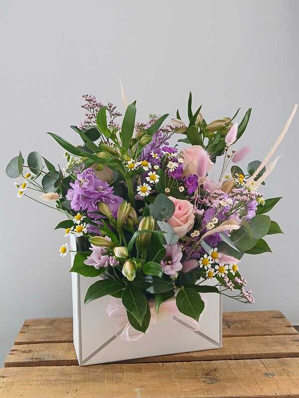 Flowers delivered to customer